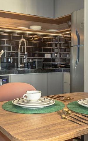 Apartamento para alugar com 25m², 1 quarto e sem vaga Apartamento para alugar com 25m², 1 quarto e sem vagaSala de Jantar