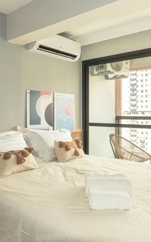 Apartamento para alugar com 25m², 1 quarto e sem vaga Apartamento para alugar com 25m², 1 quarto e sem vagaSala / Quarto