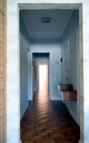 Apartamento para alugar com 175m², 3 quartos e 1 vagaCorredor íntimo