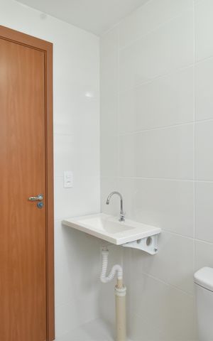 Apartamento para alugar com 48m², 2 quartos e 1 vagaBanheiro