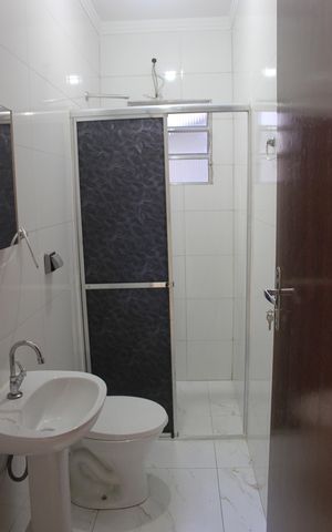 Casa para alugar com 63m², 2 quartos e 1 vagaBanheiro social