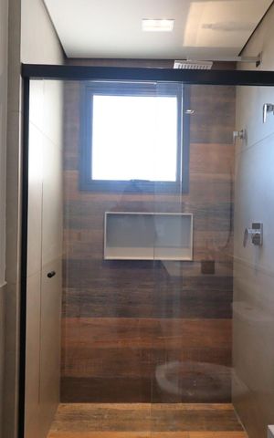 Apartamento para alugar com 46m², 1 quarto e 1 vaga Apartamento para alugar com 46m², 1 quarto e 1 vagaBanheiro da Suíte