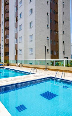 Apartamento à venda com 74m², 3 quartos e 2 vagas Apartamento à venda com 74m², 3 quartos e 2 vagasÁrea comum - Piscina