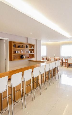 Apartamento à venda com 64m², 1 quarto e 1 vaga Apartamento à venda com 64m², 1 quarto e 1 vagaÁrea comum - Salão de festas