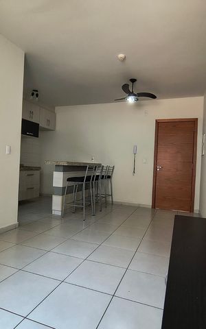 Apartamento para alugar com 45m², 1 quarto e 1 vaga Apartamento para alugar com 45m², 1 quarto e 1 vagaSala