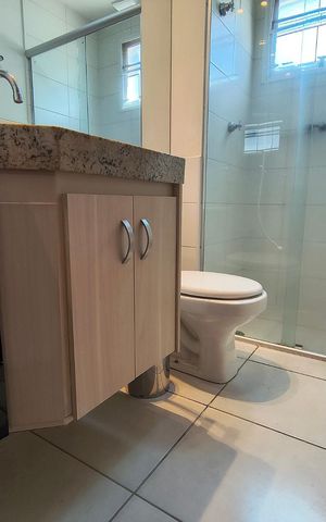 Apartamento para alugar com 45m², 1 quarto e 1 vaga Apartamento para alugar com 45m², 1 quarto e 1 vagaBanheiro