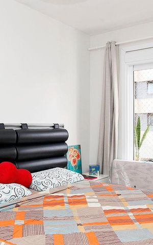 Apartamento à venda com 42m², 1 quarto e 1 vagaQuarto