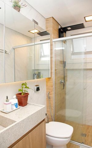 Apartamento à venda com 42m², 1 quarto e 1 vagaBanheiro