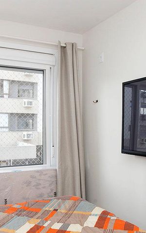 Apartamento à venda com 42m², 1 quarto e 1 vagaQuarto