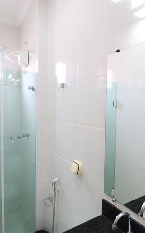 Apartamento para alugar com 60m², 2 quartos e 1 vagaBanheiro Social