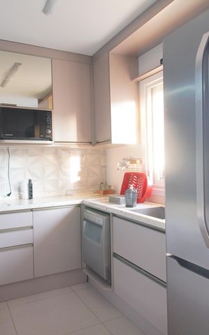 Casa para alugar com 100m², 3 quartos e 2 vagasCozinha