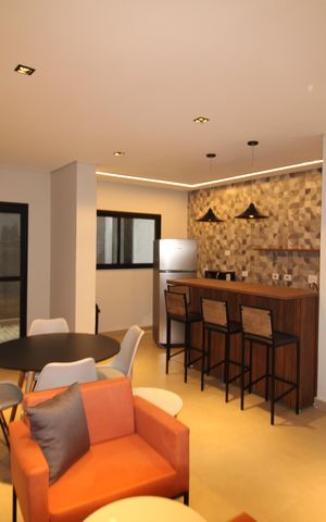 Apartamento para alugar com 31m², 1 quarto e sem vagaÁrea Comum
