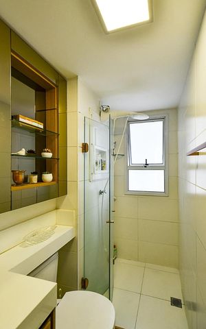 Apartamento à venda com 115m², 4 quartos e 3 vagas Apartamento à venda com 115m², 4 quartos e 3 vagasBanheiro