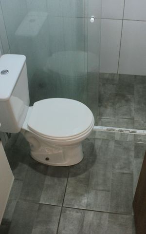 Casa para alugar com 60m², 1 quarto e sem vagaBanheiro