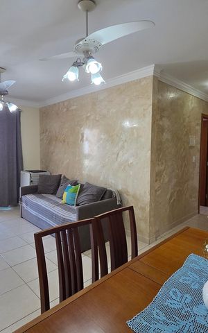 Apartamento para alugar com 77m², 2 quartos e 1 vagaSala