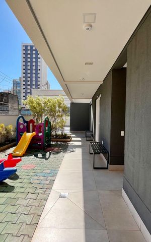 Apartamento à venda com 40m², 1 quarto e 1 vaga Apartamento à venda com 40m², 1 quarto e 1 vagaÁrea comum - Playground