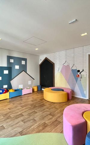 Apartamento à venda com 40m², 1 quarto e 1 vaga Apartamento à venda com 40m², 1 quarto e 1 vagaÁrea comum - Brinquedoteca
