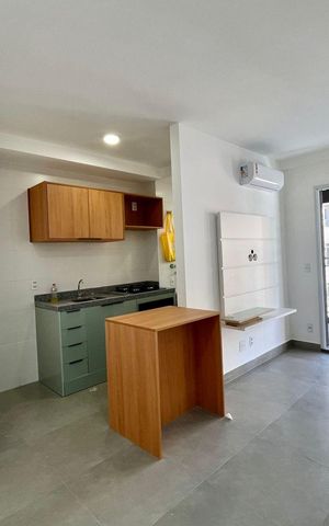 Apartamento à venda com 40m², 1 quarto e 1 vaga Apartamento à venda com 40m², 1 quarto e 1 vagaSala