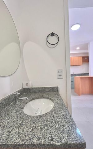 Apartamento à venda com 40m², 1 quarto e 1 vaga Apartamento à venda com 40m², 1 quarto e 1 vagaBanheiro