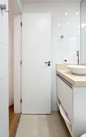Apartamento para alugar com 59m², 3 quartos e 1 vaga Apartamento para alugar com 59m², 3 quartos e 1 vagaBanheiro da Suíte