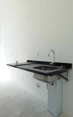 Studio para alugar com 24m², 1 quarto e sem vagaCozinha