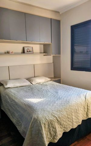 Apartamento à venda com 75m², 3 quartos e 1 vaga Apartamento à venda com 75m², 3 quartos e 1 vagaQuarto