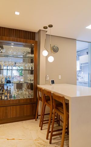 Casa de condomínio à venda com 214m², 3 quartos e 2 vagasCozinha