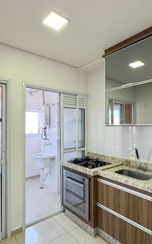 Apartamento para alugar com 70m², 2 quartos e 2 vagasCozinha 