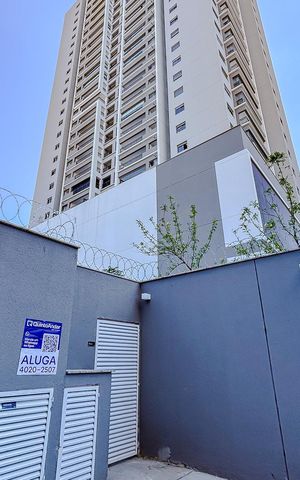 Apartamento para alugar com 74m², 2 quartos e 1 vagaFachada com Plaquinha