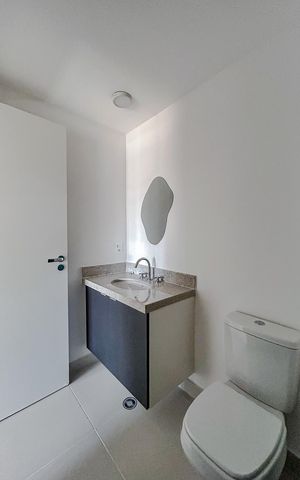 Apartamento para alugar com 74m², 2 quartos e 1 vagaBanheiro da Suíte