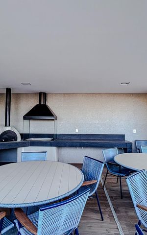 Apartamento para alugar com 74m², 2 quartos e 1 vagaÁrea comum - Churrasqueira
