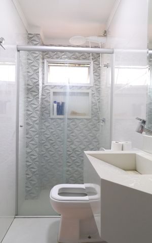 Apartamento para alugar com 66m², 3 quartos e 1 vagaBanheiro do Quarto 1