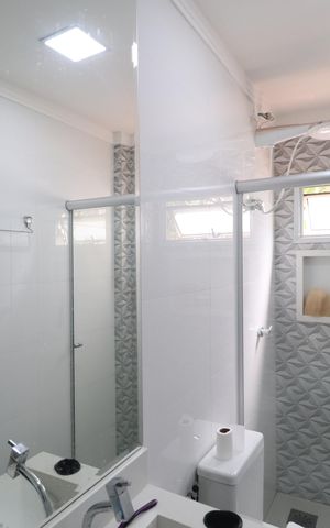 Apartamento para alugar com 66m², 3 quartos e 1 vagaBanheiro Social