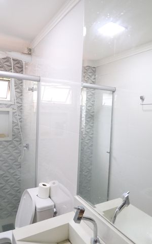 Apartamento para alugar com 66m², 3 quartos e 1 vagaBanheiro do Quarto 1