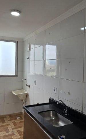 Apartamento para alugar com 50m², 2 quartos e 1 vaga Apartamento para alugar com 50m², 2 quartos e 1 vagaCozinha e Área de Serviço