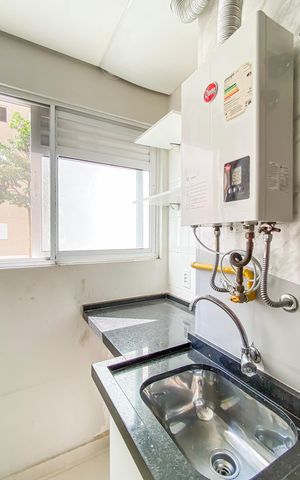 Apartamento à venda com 47m², 2 quartos e 1 vaga Apartamento à venda com 47m², 2 quartos e 1 vagaÁrea de Serviço