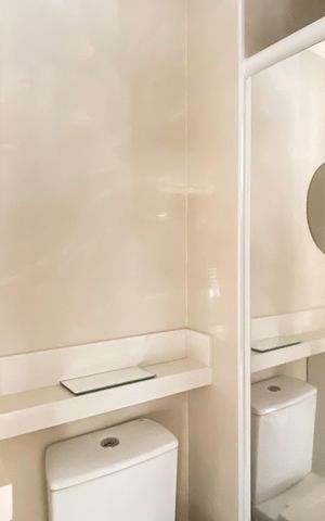 Apartamento à venda com 47m², 2 quartos e 1 vaga Apartamento à venda com 47m², 2 quartos e 1 vagaBanheiro