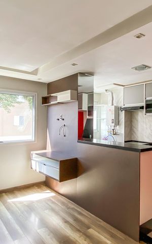 Apartamento à venda com 47m², 2 quartos e 1 vaga Apartamento à venda com 47m², 2 quartos e 1 vagaSala