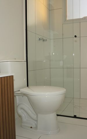 Apartamento para alugar com 125m², 3 quartos e 2 vagasBanheiro da Suíte
