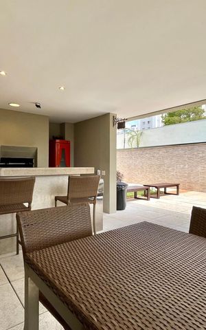 Apartamento para alugar com 104m², 3 quartos e 2 vagas Apartamento para alugar com 104m², 3 quartos e 2 vagasÁrea comum - Churrasqueira