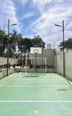 Apartamento para alugar com 104m², 3 quartos e 2 vagas Apartamento para alugar com 104m², 3 quartos e 2 vagasÁrea comum - Quadra