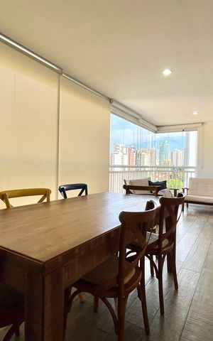 Apartamento para alugar com 104m², 3 quartos e 2 vagas Apartamento para alugar com 104m², 3 quartos e 2 vagasVaranda