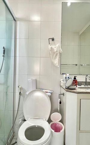 Apartamento para alugar com 104m², 3 quartos e 2 vagas Apartamento para alugar com 104m², 3 quartos e 2 vagasBanheiro da Suíte 2