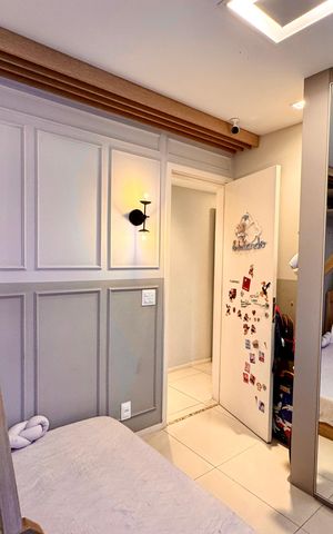 Apartamento à venda com 90m², 3 quartos e 2 vagas Apartamento à venda com 90m², 3 quartos e 2 vagasQuarto