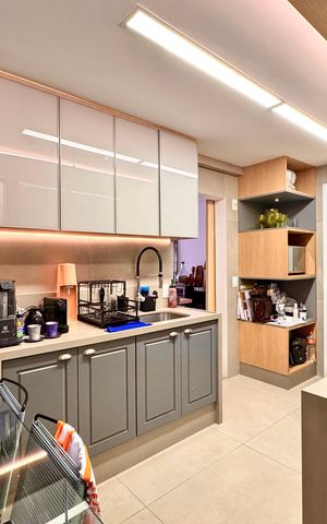 Apartamento à venda com 90m², 3 quartos e 2 vagas Apartamento à venda com 90m², 3 quartos e 2 vagasCozinha