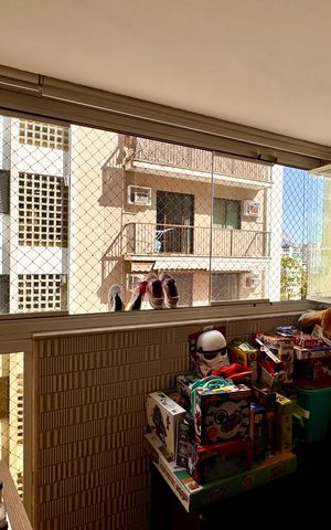 Apartamento à venda com 90m², 3 quartos e 2 vagasSala
