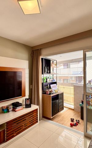 Apartamento à venda com 90m², 3 quartos e 2 vagasSala