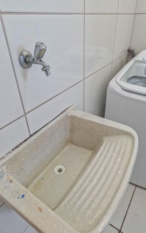 Casa para alugar com 40m², 1 quarto e sem vagaLavanderia