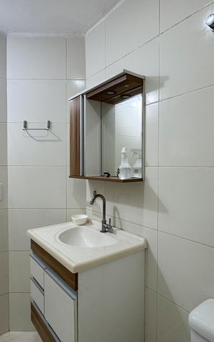 Apartamento à venda com 74m², 2 quartos e 1 vaga Apartamento à venda com 74m², 2 quartos e 1 vagaBanheiro Social