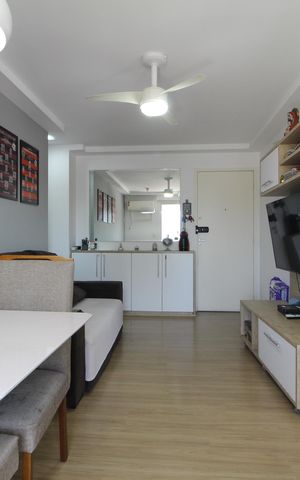 Apartamento à venda com 65m², 2 quartos e 1 vagaSala